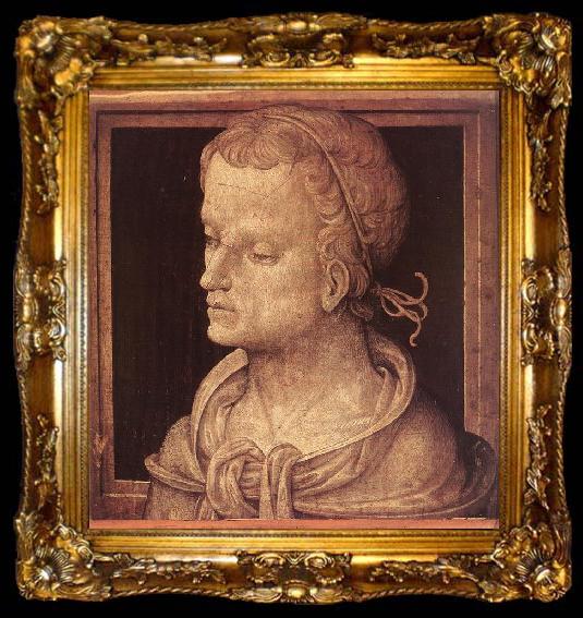 framed  ASPERTINI, Amico Heroic Head, ta009-2